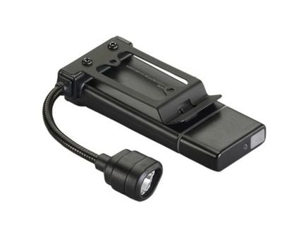 Streamlight Clipmate 70 lm White C4 LED and Red LED Compact USB Rechargeable Water-Resistant Clip-on Light, Black - 61126