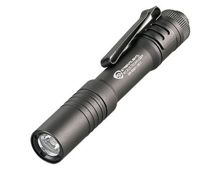 Streamlight Microstream 250/50 lm C4 LED USB Rechargeable Ultra-Compact Water-Resistant Pocket Flashlight, Black - 66601