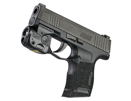 Streamlight TLR-6 100 lm C4 LED Water-Resistant Tactical Weapon Light w/ White LED for Glock 42/43 Pistols, Black - 69280