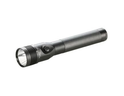 Streamlight Stinger DS LED HL 120 VAC 800/400/200 lm LED High Lumen Rechargeable Water-Resistant Dual Switch Flashlight Torch w/ Smart Charger, Black - 75455