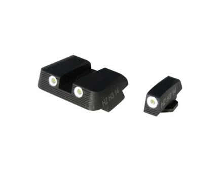 Hiviz NiteSight Front/Rear 3-Dot Sight Set for Glock 45 ACP and GAP Pistols - GLN129