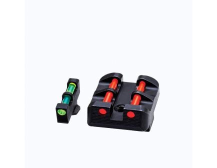 Hiviz Front/Rear Interchangeable Target Sight Set for All Glock 9mm Luger and 40 S&W Pistols - GLT178