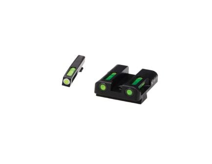 Hiviz LiteWave H3 Front/Rear 3-Dot Sight Set for Glock 9/40/357 Pistols - GLN325