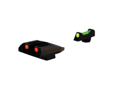 Williams Gun Sights Front/Rear Fixed Fire Sight Set for Glock 17/19/22 Pistols - 56359