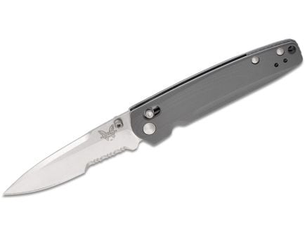 Benchmade Valet AXIS® Lock Knife with Serrated Blade and Thumb Stud