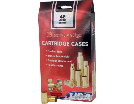 Hornady New Unprimed Brass .40 S&W Cartridge Cases, 200 count - 8720