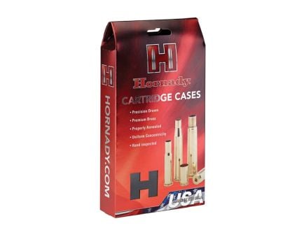 Hornady New Unprimed Brass 7mm-08 Remington Cartridge Cases, 50 count - 8646