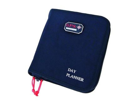 GPS Deceit & Discreet Large Day Planner Pistol Case, Black
