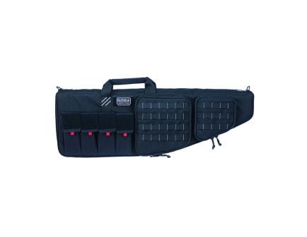GPS 35" Tactical AR Case w/External Handgun Case, Black 