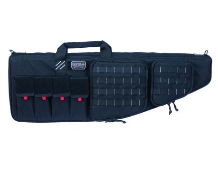 GPS 42" Tactical AR Case w/ External Handgun Case, Black ‒ GPS-T42ARB