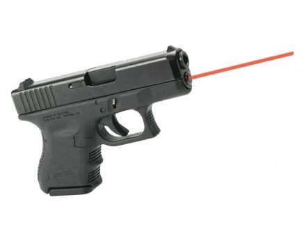 LaserMax Guide Rod Laser for Glock 26, 27, 33 Gen 1-3 Pistols, Black - LMS-1161