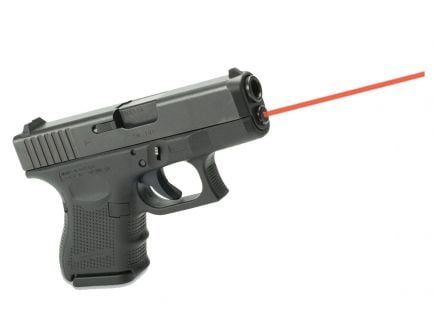 LaserMax Guide Rod Laser for Glock 26, 27, 33 Gen 4 Pistols, Black - LMS-1161-G4
