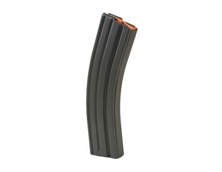 ASC Magazine: AR-15: 223/5.56mm: 40rd Capacity SS Black Marlube Orange Follower - 40-223-SS-BM-O-ASC