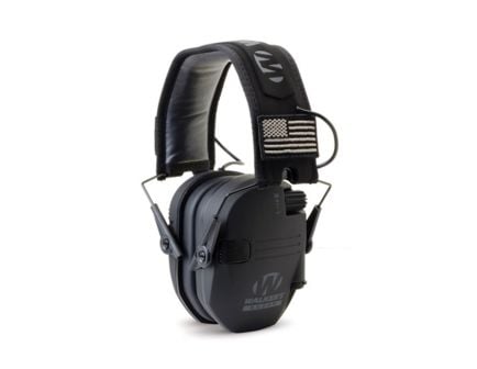 Walkers Razor Slim Patriotic Series Electronic Ear Muff, OD Green