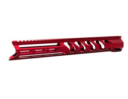 Lead Star Arms LSA-15 15" Free Float AR-15 Handguard, Red