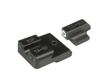 TruGlo Tritium Pro Front/Rear Night Sight Set for H&K P30, White - TG231H1W