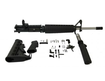 PSA 16" Stainless Mid-length 5.56 NATO 1:7 Freedom Rifle Kit with MBUS Rear Sight- 77932955