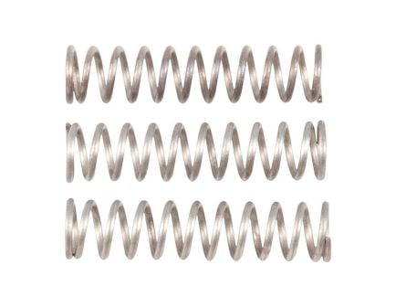 Brownells Rear Sight Elevation Knob Spring, Silver Pack of 3