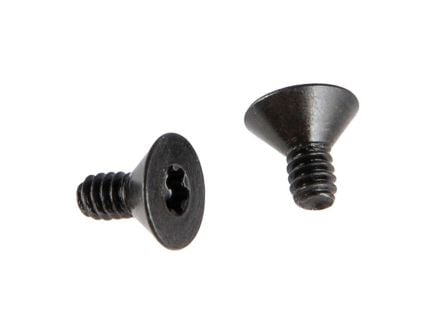 Brownells #4-40 x 0.25" Slide RMR Cover Plate T-10 Screw, Black Pack of 2
