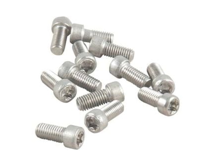 Brownells #6-48 x 0.28" Torx Head Base Screw, Stainless Steel Pack of 12