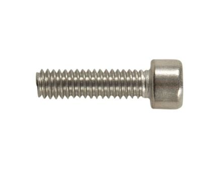 Brownells #6-40 x 0.49" Torx Head Base Screw, Silver Pack of 12