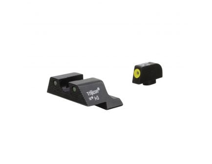 Trijicon HD XR Front/Rear Night Sight Set for Glock 17/17L/19/22/23/24 Pistols - 600835