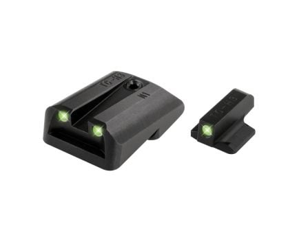 TruGlo Tritium Night Sight Set for 1911 with Novak 260 Front/450 Rear Pistols - TG231N1