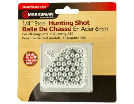 Beeman 0.25" Slingshot, 250/pack - 3100