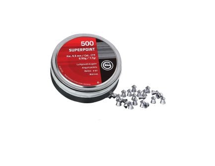Geco Superpoint .177 0.5 g 4.5mm Pellet, 500/pack - 274040500