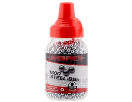 Umarex Precision Steel .177 BBs, 1500/Plastic Bottle - 2252549