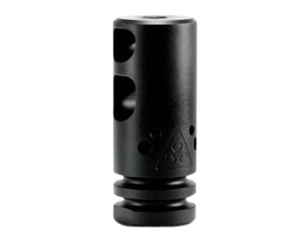 Black Rain Ordnance Round Competition 1/2-28 Compensator, .223 Rem/5.56, Black - BRO-RCC-BLK