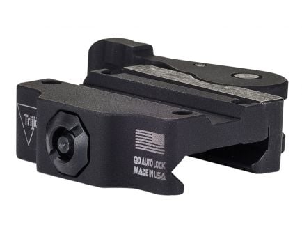 Trijicon MRO Aircraft Grade Aluminum Quick Release Low Scope Mount, Anodized Matte Black - AC32082