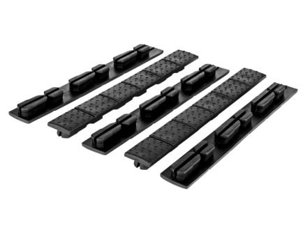 Trinity Force KeyMod 4.7" Heat Resistant Rubber Universal Rail Cover, Black - MNRKB