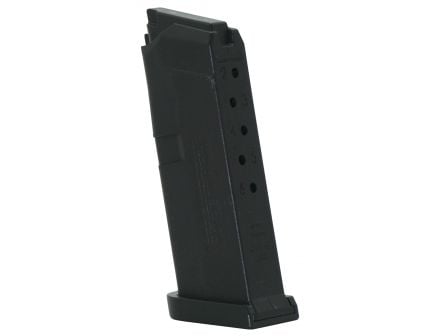 Jagemann Sporting Group 6 Round .380 ACP Glock G42 Detachable Magazine, Black - 12358
