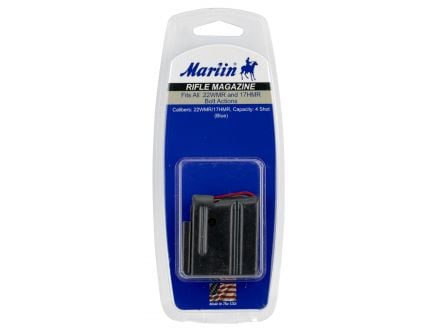 Marlin Firearms 4 Round .22 Mag and .17 HMR Detachable Magazine, Blued - 71921