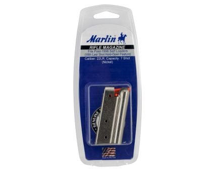 Marlin Firearms 7 Round .22lr/.17 Hornady Mach 2 Detachable Magazine, Nickel - 71901