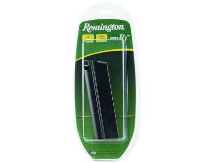 Remington 9 Round 9mm Detachable Single Stack Extended Magazine, Stainless Steel - 17793
