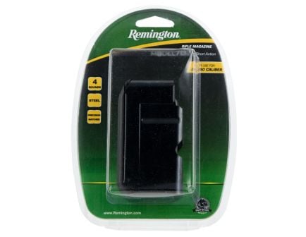Remington 4 Round .25-250 Rem Detachable Box Magazine, Black - 19521