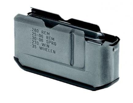 Remington 4 Round .243/.308 Win/7mm-08/6mm/.260 Rem/.257 Roberts Detachable New Style Magazine, Blue - 19636