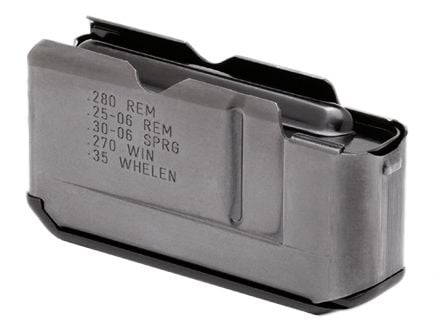 Remington 3 Round .30-06 Spfld/.280/.25-06 Rem/.270 Win/.35 Whelen Detachable New Style Magazine, Blue - 19637