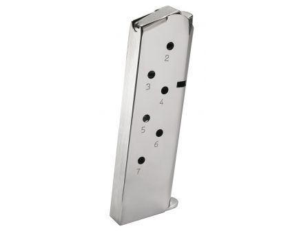 Remington 7 Round .45 ACP Single Stack Magazine, Nickel - 19660