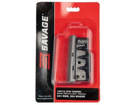 Savage Arms 4 Round .223 Rem/.204 Ruger Detachable Magazine, Stainless Steel - 55156