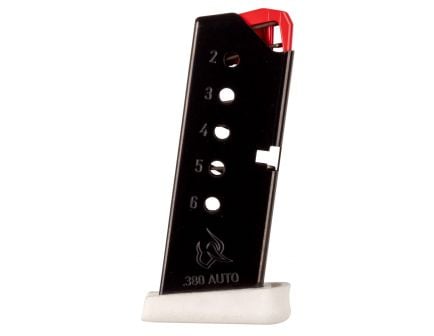 Taurus 6 Round .380 ACP Detachable Magazine, White - 358000403