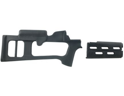 ATI Outdoors Fiberforce Polymer Thumbhole Rifle Stock and Handguard Package, Black - MAK0100
