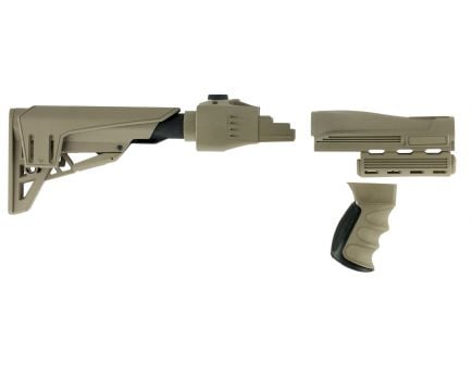 ATI Outdoors Strikeforce Taclite Polymer 6-Position Rifle Stock, Tan - B2201250