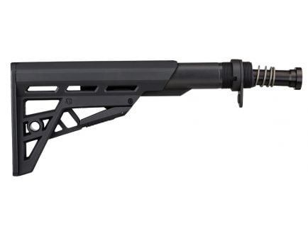 ATI Outdoors TactLite Polymer 6-Position Adjustable Rifle Stock and Buffer Tube Assembly Package, Black Hardcoat Anodized - B.2.10.2214