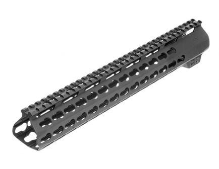 Aim Sports KeyMod 13.5" AR-15/M4 Gen-II Handguard, Anodized Black - MTK556M