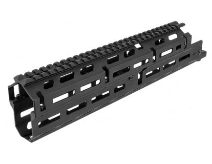 Aim Sports M-LOK AK-47 2-Piece Drop-in Handguard, Long, Anodized Black - MMAK04