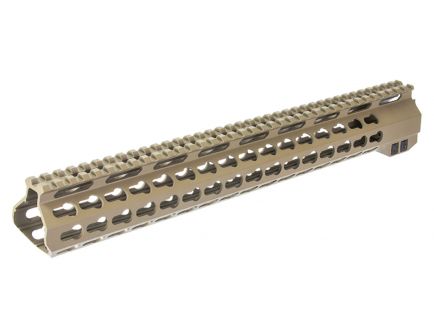 Aim Sports 7 KeyMod AR-15 Gen II Handguard, Flat Dark Earth Cerakote - MTK556RCFT