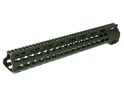 Aim Sports 7 KeyMod AR-15 Gen II Handguard, OD Green Cerakote - MTK556RCOG